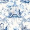 Harrison Howard East of the Moon Delft Peel & Stick Wallpaper